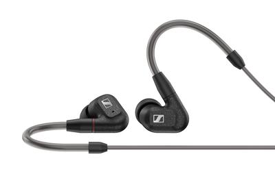 Sennheiser IE 300 Kabelgebundene Kopfhörer, Schwarz, Dynamisch, In-Ear, Audiophil-freundlich, MMCX, Hohe Schallisolierung, Authentisches japanisches Produkt