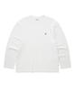 Small C Logo Long Sleeve White
