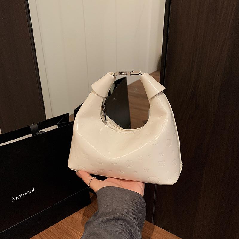 Нишевая дизайнерская сумка женская 2025 новая весенне-летняя универсальная сумка-мессенджер женская простая повседневная портативная сумка-пельмень