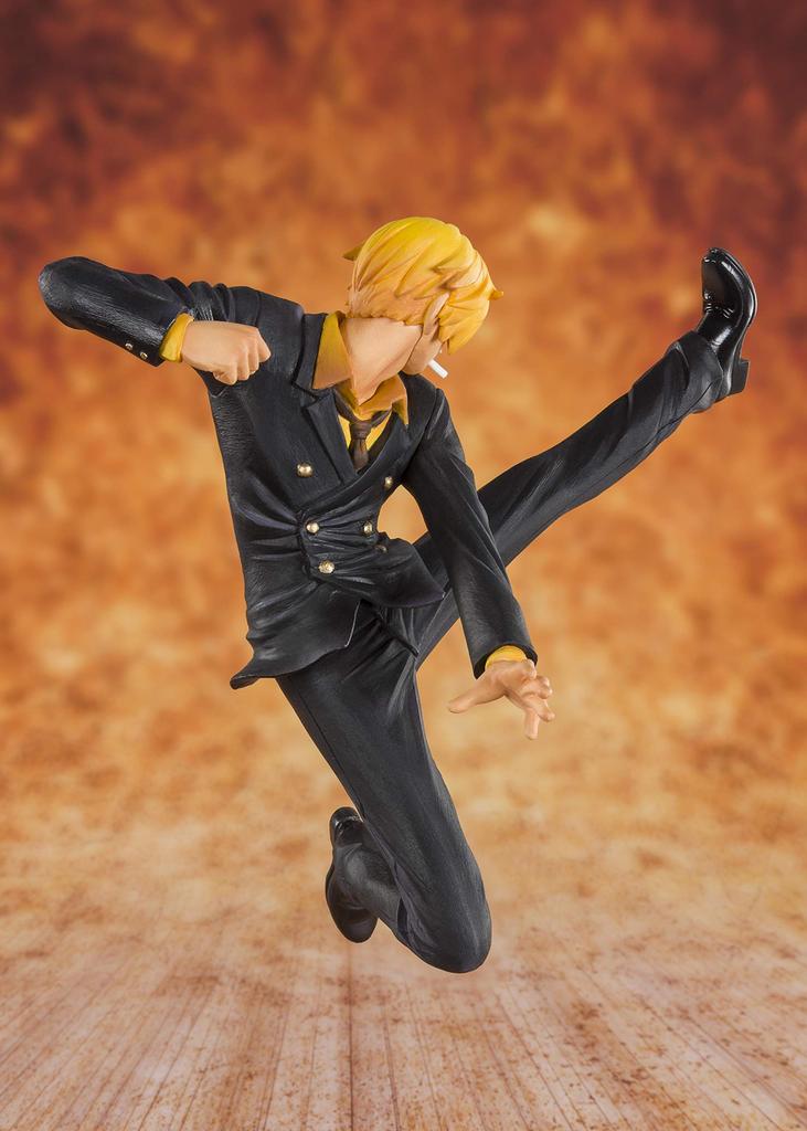 TAMASHII NATIONS Figuarts ZERO ONE PIECE Black Leg Sanji, approximately 130mm, ABS & PVC, painted, finished figure
