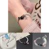 Elegant Alloy Black Cat Star Bracelet For Women Summer Y2k Trendy Sweet Cool Friend Gift