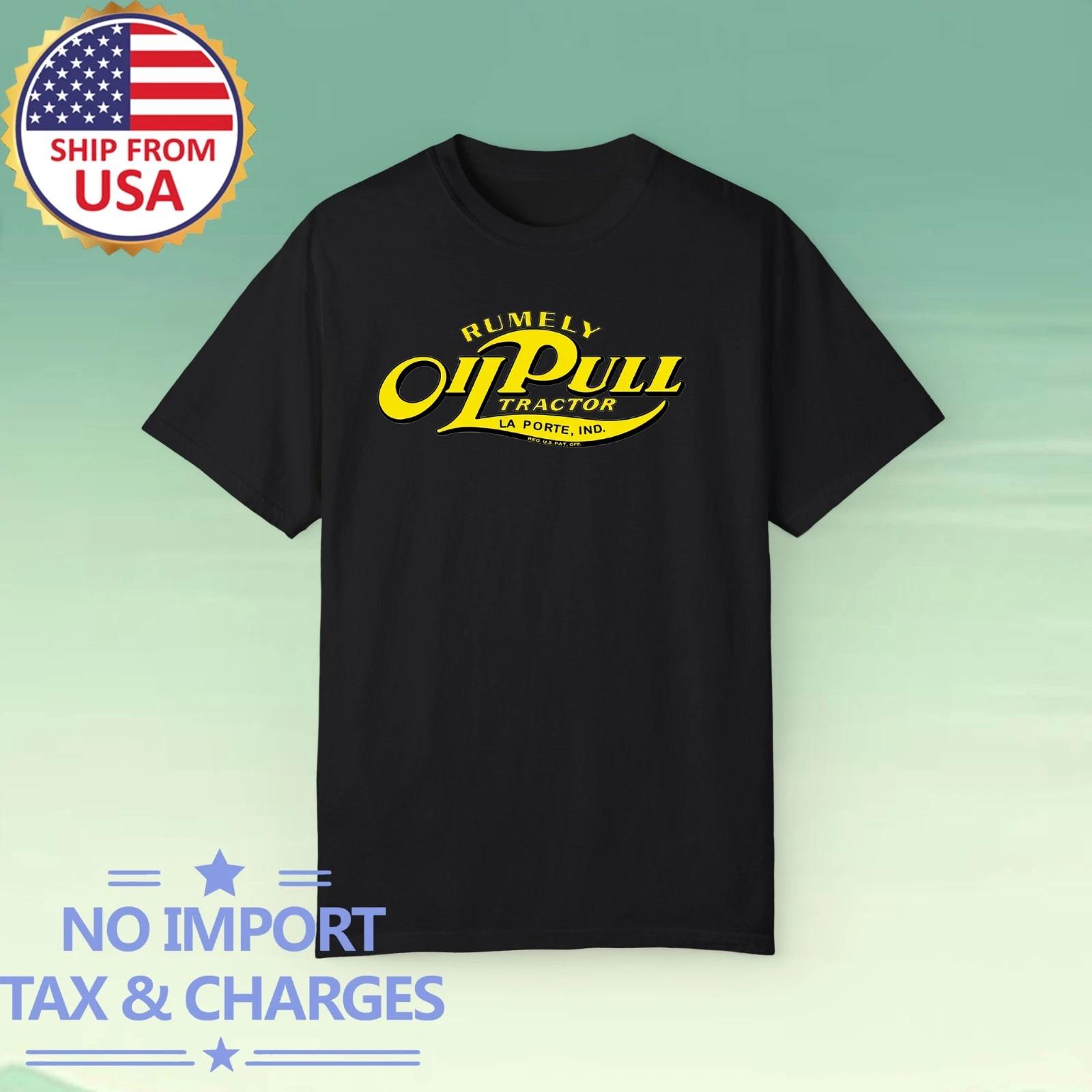 Rumely Oil Pull Tractor Men s Black Size S-5XL 3XL