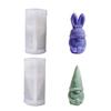 Casting Molds 3D Dwarf Series Silicone Mould Easters Candle Molds Plasters Molds Ornament Molds for Home Decoration