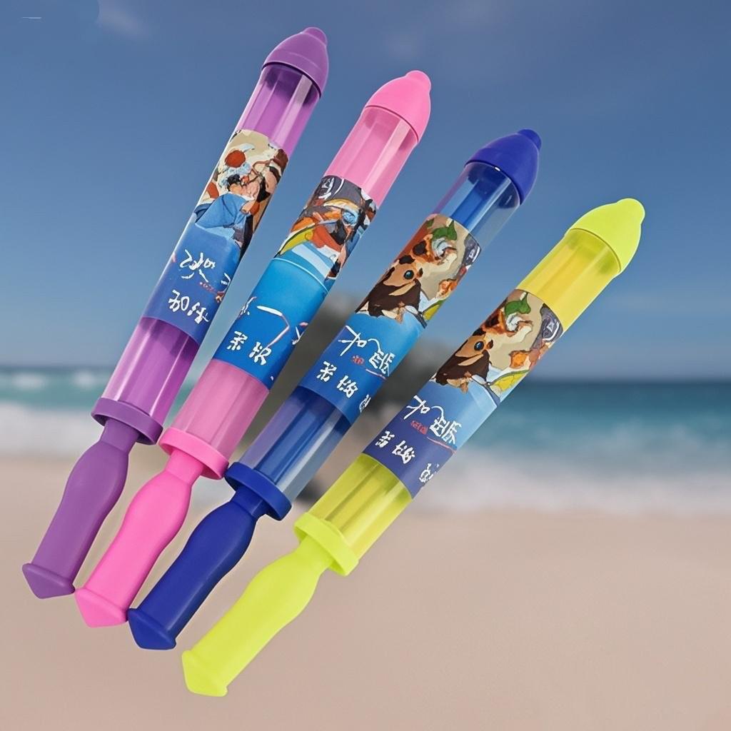 Large Capacity Pump Fireworks Water Gun for Kids - Creative Beach Toy & Fun Photo Prop