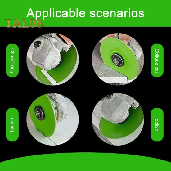 3/4/6-teilige Diamant-Schleifscheibe für Steinplatten, hochfest, starke Anpassungsfähigkeit, breites Anwendungsspektrum, Schleifscheibenzubehör