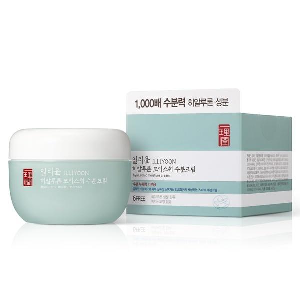 

ILLIYOON Гиалуроновый увлажняющий крем 100 мл Питательный, Увлажняющий, Корейская косметика, Kbeauty