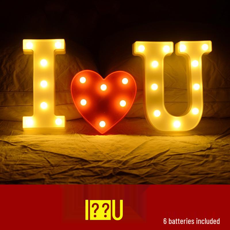 Happy Birthday Light-Up Letter Sign: Surprise Party Decoration for Girls