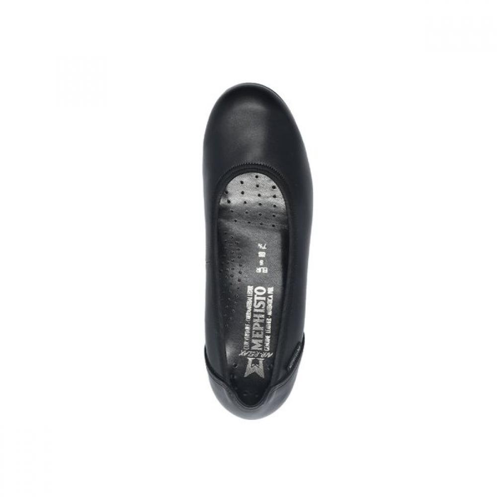 Mephisto Women Flat Emily Black 8mh1195f1l