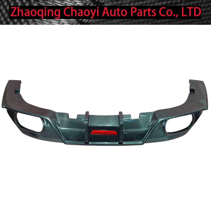 Carbon Fiber Sport Rear Diffuser for BMW Z4 G29 - Navigation Light Style Rear Lip Upgrade