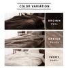 EMOOR Ultra Warm Blanket, Single, Greige, EMOOR Heat Plus, Washable, Heat-Generating Material, 87.2% Heat Retention