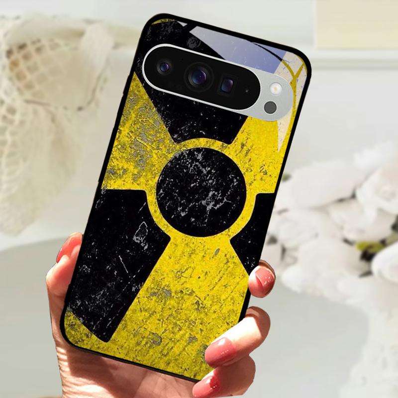 Gehärtetes Glas Handyhülle Für Google Pixel 9 Pro XL Hartes PC Funda Für Google Pixel 9a Pixel9 5G Niedliches Tier Glas Rückseite