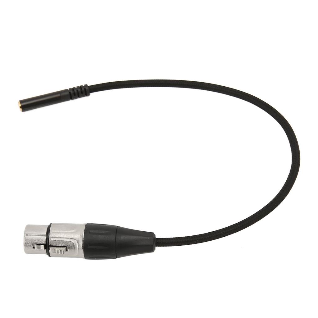 18 tommer til XLR hunnkabel balansert 3,5 mm hunn stereo minijack til XLR hunn adapterkabel