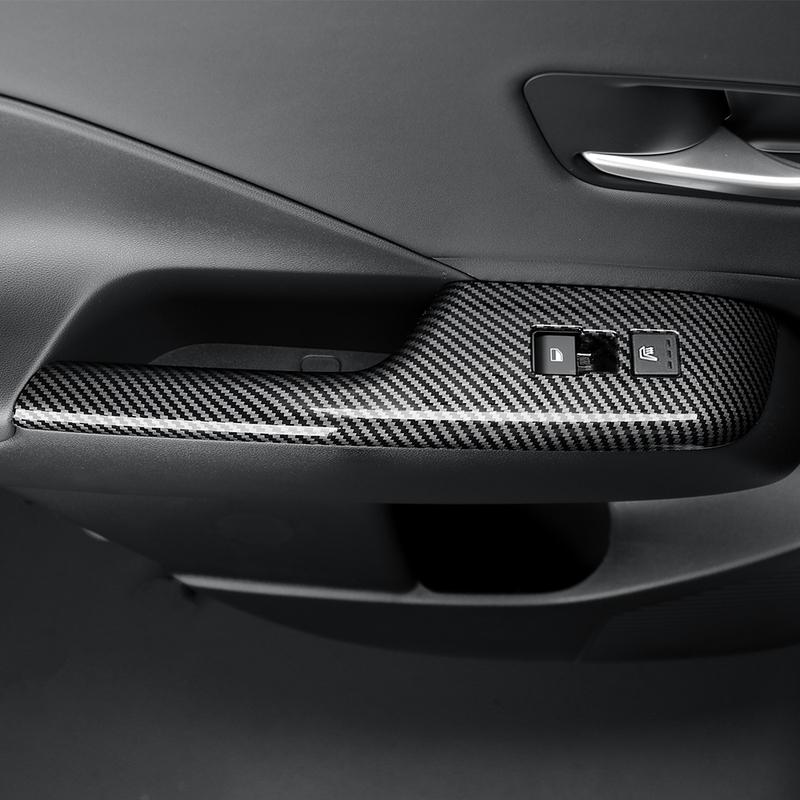 Fensterheber-Schalterknopf-Abdeckung Türarmlehnen-Oberflächenabdeckungen Schutzleiste für Hyundai Kona SX2 2024-2026Linkslenker