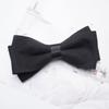 Men Formal Bow Tie Adjustable Design Double-Layered Bow Tie Non-fading Weddings Business Parties Bow Tie