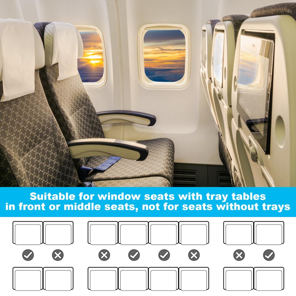 Toddler Airplane Seat Extender Portable for Kids Plane Travel Foot Rest Airplane Foot Hammock Baby Durable Airplane Footrest Bed