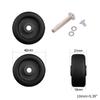 Mute Luggage Suitcase Replacement Wheels Wear-Resistant Suitcase Wheels Luggage Suitcase Wheels Suitcase Spinner Wheels