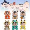 Fun 6 Piece Crayon Shin-chan Dragon Year Pvc Character Model Display For Collectors