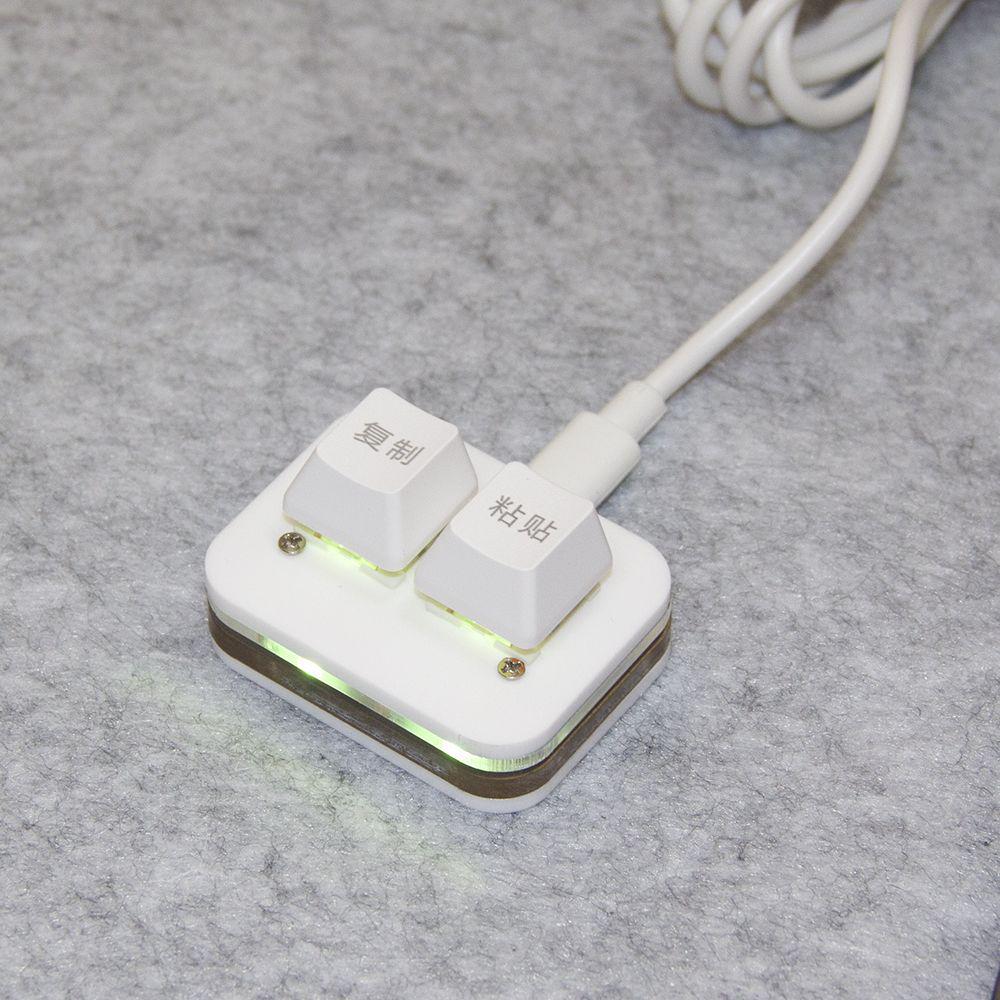 Mini RGB Backlit Hot-Swappable One-Key Numpad for Custom Shortcuts