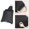 Car Vent Organizer Car Mobile Phone Holder PU Leather Phone Holder Storage Organizer Auto Mobile Phone Holder Pouch Car Leather