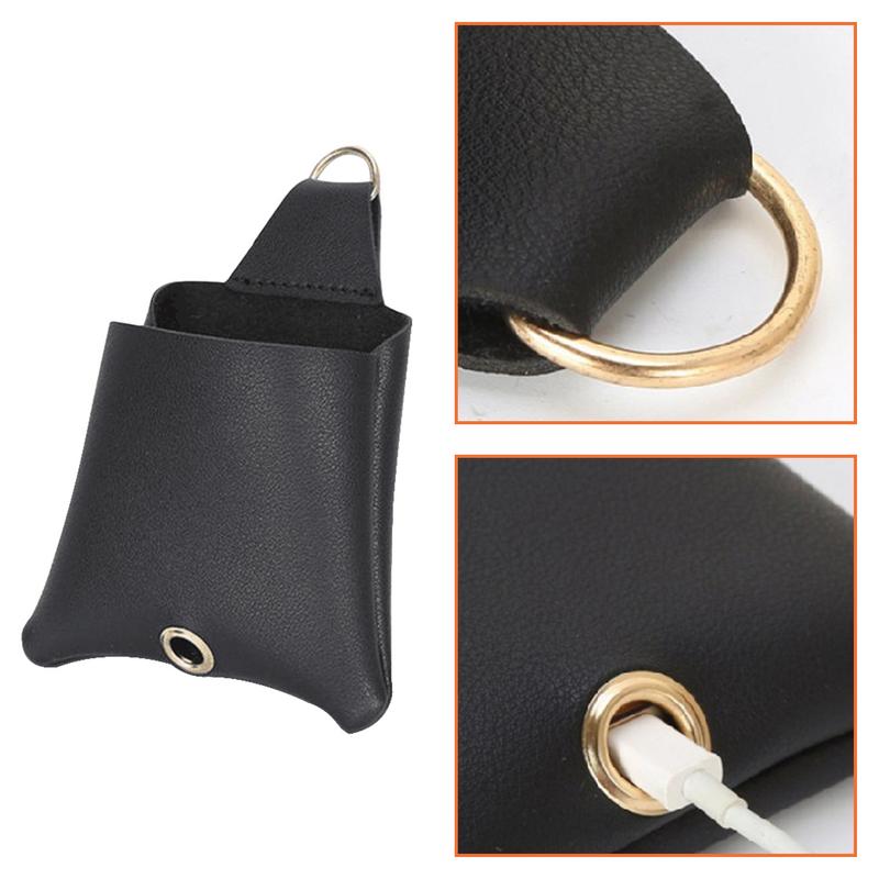 Car Vent Organizer Car Mobile Phone Holder PU Leather Phone Holder Storage Organizer Auto Mobile Phone Holder Pouch Car Leather