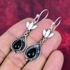 Black Onyx 925 Solid Sterling Silver Earrings, Handmade Gemstone Jewelry Earrings For Memorial Day