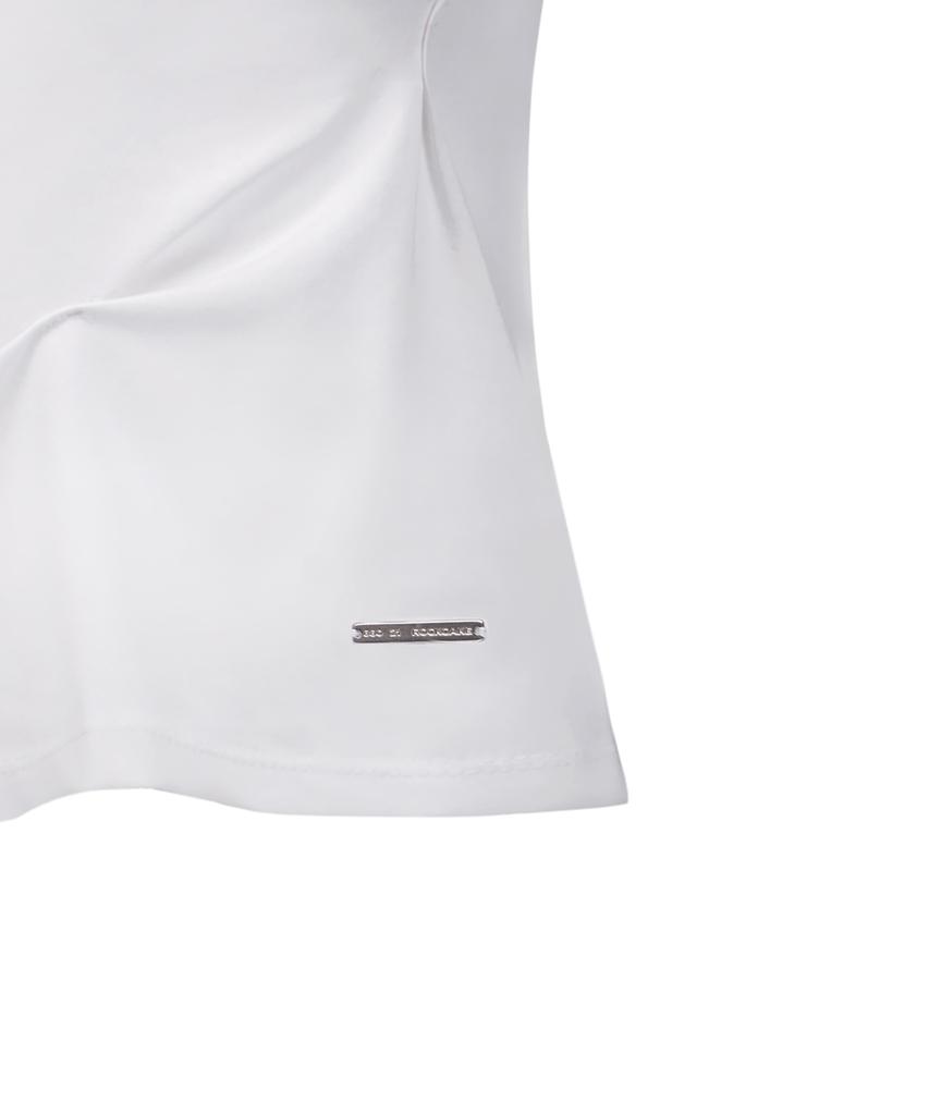 ROCKCAKE Pinched Top - White