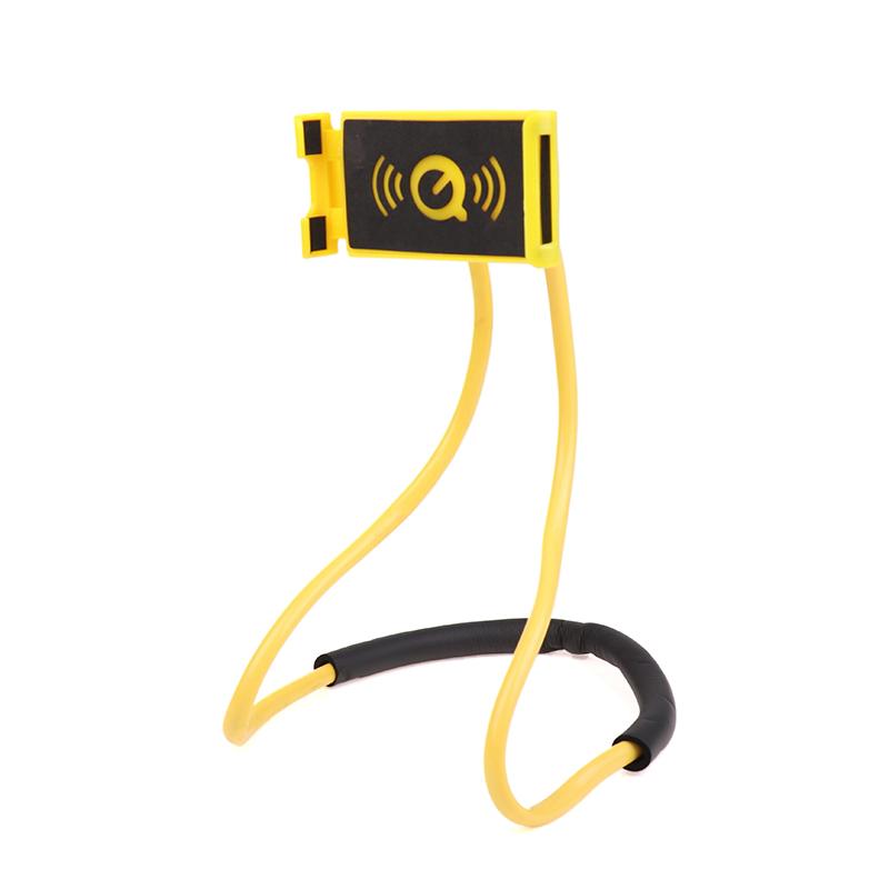 Lazy Hanging Neck Phone Stand Holder Rotatable Mobile Phone Stand Necklace Bracket Bed 360 Degree Phone Holder For Smartphones