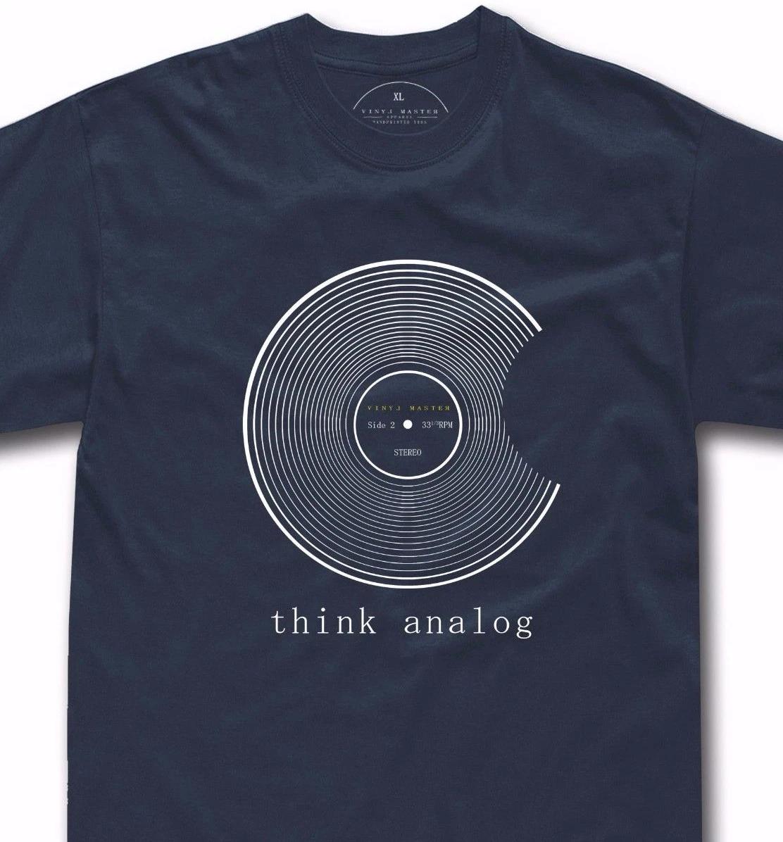 Vinyl Record T-Shirt Funny Apple Analog DJ Disc Gift Turntable Technics Tee XXXXL