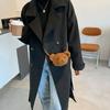 Zipper Earphone Organizer Backpack   Bags  Purses Smile Bear  Bag Diagonal Women Bag  Bear Shoulder Bag