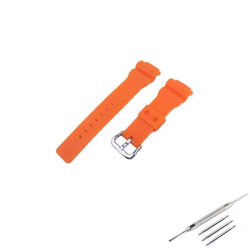 Wasserdichtes Harz-Uhrenarmband für GBD-800 GMA-S110 120 140 Outdoor-Sportuhren