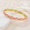 Traditional Vintage Cloisonne Bangle Chinese Women's Hand Bracelet  Ins Style