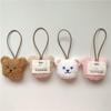 Cute Cartoon Bear Pendant Keychains Kawaii Decoration Children's Tag Keyrings Bag Car Trinket Accessories