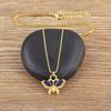 Nidin 8 Colors Fashion Korea Style New Butterfly Pendant Necklace Gift For Girl Cute Lovely Neck Jewelry Wholesale Dropshipping