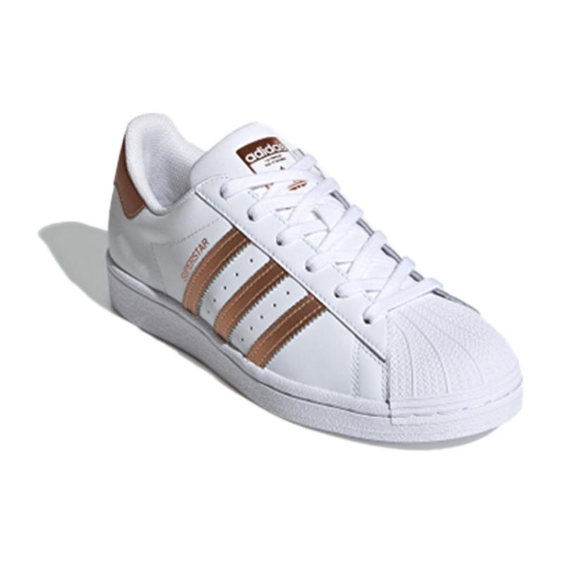 adidas Women's Superstar 'White Copper Metallic' Women's Sneakers FX7484