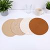 4 Pcs 13 Inch Round Woven Placemat Set Non Slip Bohemian Table   Place Mats Heat Resist for Kitchen Dining
