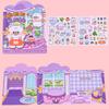 Jelly Glue Series: Reusable 3D Sticker Quiet Book for Kids - Educational & Fun