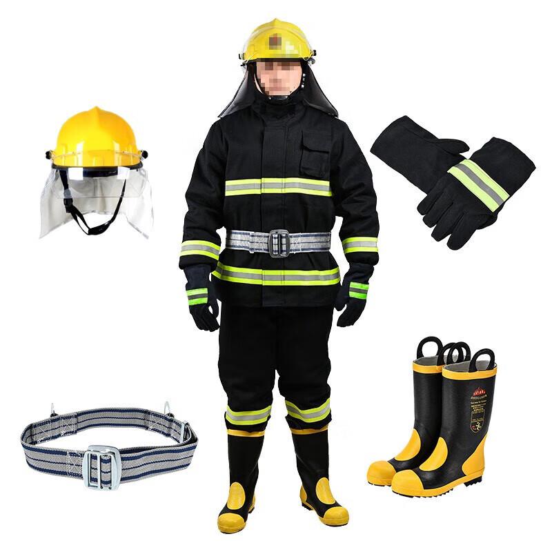 Firefighter Padded 5-Piece Fireproof Training Suit