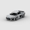 Technical Speed Car MOC City Racing Car Rally Building Blocks Bricks Set Retro Ornament Diy Toys For  Kid Adults Birthday Gifts