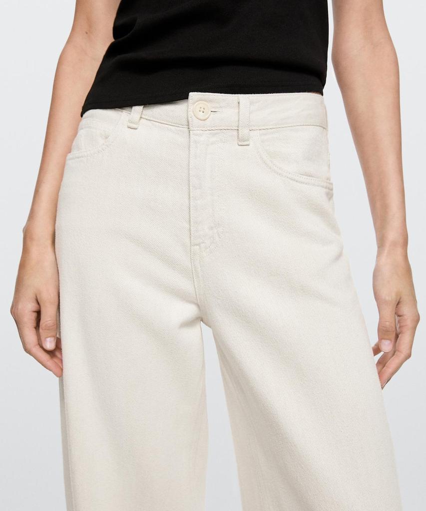 Masimodutti High-Rise Barrel Fit Jeans