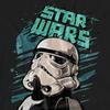 Star Wars Unisex Adult Street Glare Stormtrooper T-Shirt