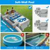 Durable Above Ground Pool Accessories Hooks Swimming Pool Storage Baskets  Backyard