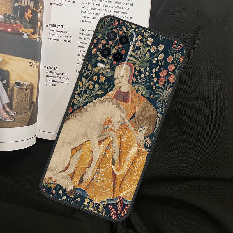 Renaissance Art Painting For Oppo A38 A18 A58 A78 A98 A79 A40 A60 A80 A16 A76 A96 A15 A74 A94 A54 A77 A17 Phone Case