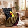 Watford Football Print Flannel Blanket Soft Warm Sofa Bed Throw Blanket For Home Office Bedroom