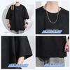 summer plain cool gobusode elegant long street suede summer [FLYSKY] Men's clothes, suede, short-sleeved t-shirt, top, clothes, popular, t-shirt,