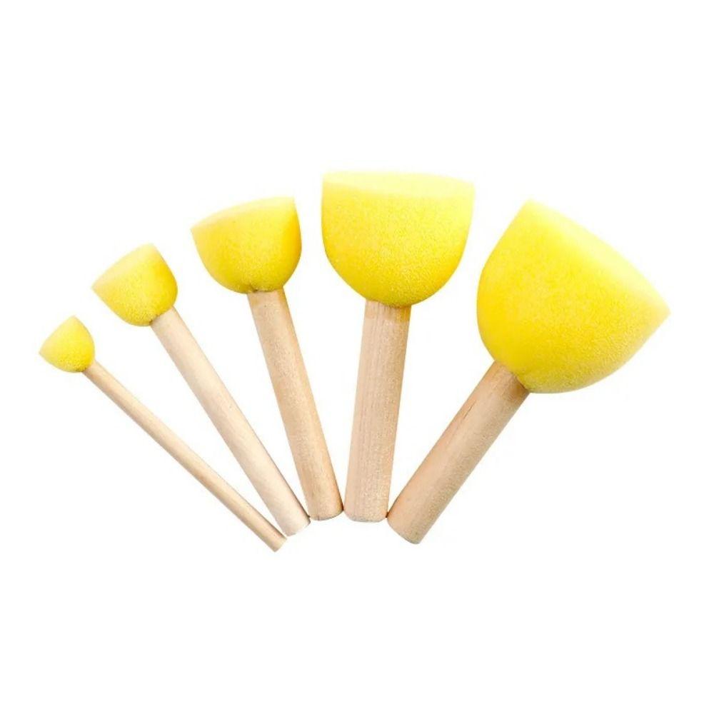 20PCS/bag Handmade Ceramic Sponge Rod Water Absorbing Coloring Sponge New Paint Crafts Sponge