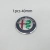 For Alfa Romeo Ri1Hub Caps 7pcs ForAlfa Romeo Car Emblem Wheel Cover Caps Front Hood Badge Rear Trunk Steering Sticker Styling 2x74mm 4x60mm Cap 1
