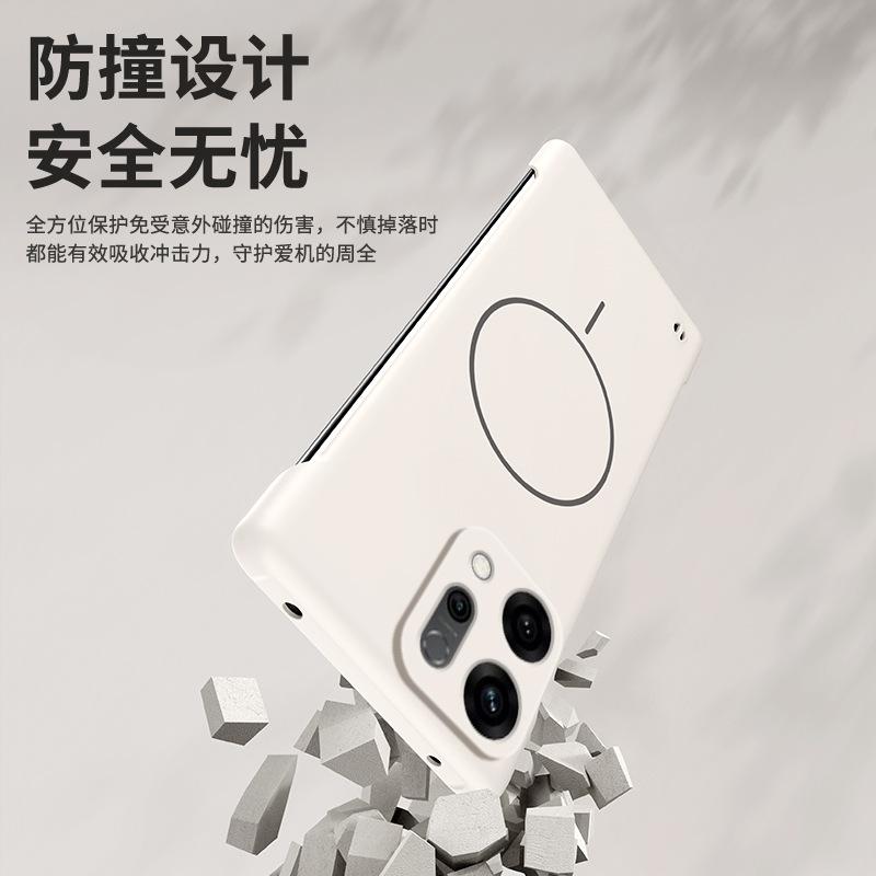 Applicable to OPPO Reno15Pro mobile phone case findx9 ultra-thin magnetic suction borderless 12F heat dissipation case X8Ultra