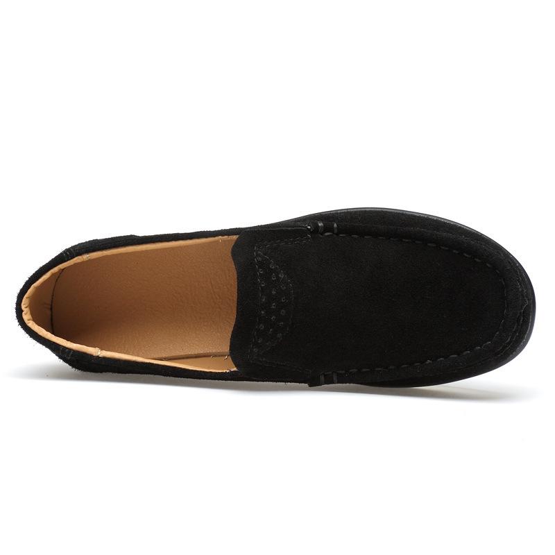 Loafers Women Flat Platform Shoes Ladies Elegant Suede Leather Shoes Moccasins Shoes for Woman Plus Size Wedges Single Footwear