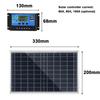 10W Polysilicon Solar Panel Set Solar Panel and Solar Recharge Controller Kit For Camping Traveling Car Mobile Phone