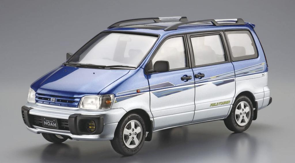 Aoshima Bunka Kyozai The Model Car Series 126 Toyota SR40G Town Ace Noah 1996 Plastic Model (AOSHIMA) 1/24 No. Ace/Lite